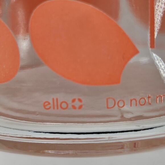 ELLO 24 OZ GLASS WATER BOTTLE — BAMBOO TWIST CAP • BPA & LEAD FREE - Picture 6 of 7